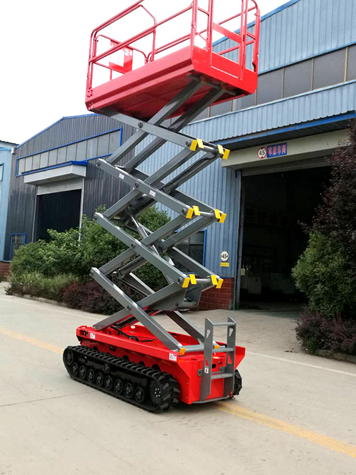 履帶自行剪叉升降機(jī)